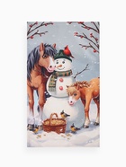 Набор кухонных полотенец «Этель. Лошадки», новогодний, 4 шт., 34×60 см - Фото 7