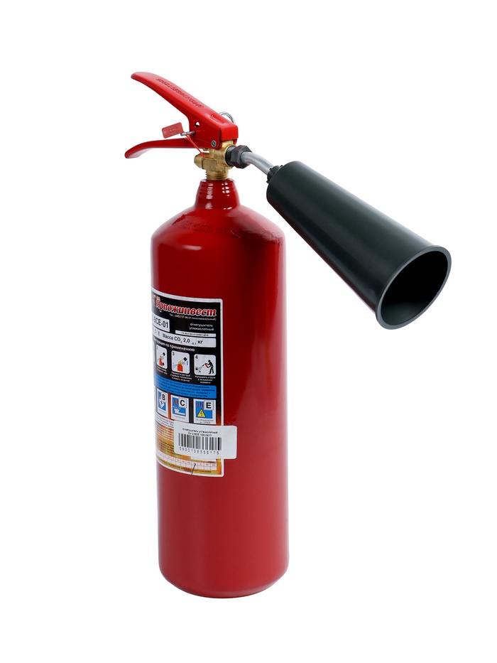 Огнетушитель углекислотный ОУ-2 ВСЕ - Фото 1