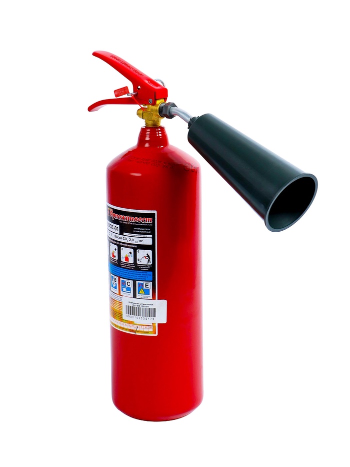 Огнетушитель углекислотный ОУ-2 ВСЕ - Фото 1