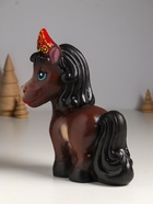 Копилка для денег «Лошадь в кокошнике», гипс, 23×17.5×10 см, коричневый - Фото 3