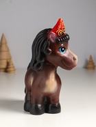 Копилка для денег «Лошадь в кокошнике», гипс, 23×17.5×10 см, коричневый - Фото 5