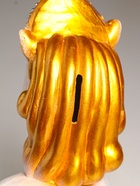 Копилка для денег «Лошадь в кокошнике», гипс, 23×17.5×10 см, белый с золотом - фото 59411963