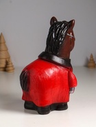 Копилка для денег «Конь в пальто», гипс, 22.5×18×13 см, коричневый - Фото 4