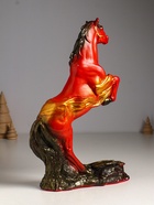 Фигура гипс «Победоносный конь», 34×22×9 см, красный с золотом - Фото 4
