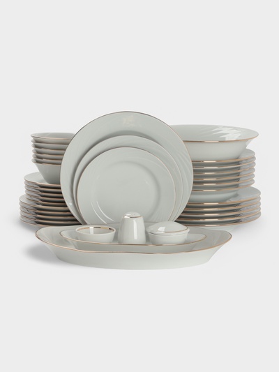 УЦЕНКА Сервиз столовый 36 предметов 4 вида тарелок ф.«Голубка» Рис.№1719 «Классик»