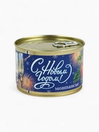 Подарочный набор новогодний в железной банке «С Новым годом»: монпансье 100 г, чай чёрный 50 г, варенье 30 г, открытка - фото 119072829 Подарочный набор новогодний в железной банке «С Новым годом»: монпансье 100 г, чай чёрный 50 г, варенье 30 г, открытка - фото 119072829