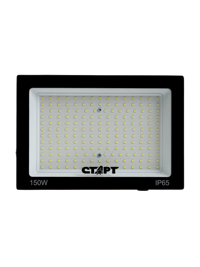 Прожектор светодиодный СТАРТ, 150 Вт, 12750 Лм, 6500К, IP65, чёрный