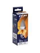 Лампа светодиодная СТАРТ, 10 Вт, Е27, С37, 4000К, 800 Лм, свечение нейтральное белое - Фото 1