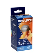 Лампа светодиодная СТАРТ, 25 Вт, Е27, А60, 6500К, 2000 Лм, свечение холодное белое - Фото 1