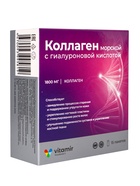 Коллаген морской «Витамир» с гиалуроновой кислотой, поддержка кожи, суставов и увлажнения, 15 стик-пакетов 10941406