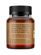 L‑Карнитин TETRALAB, поддержка энергии, метаболизма и сжигания жира, 500 мг, 60 капсул - Фото 3