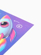 Аппликация объемная со звездочками оригами «Мишка в космосе», набор для творчества  (артикул 10840579)  большой выбор товаров оптом и в розницу по низким ценам с доставкой