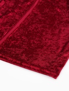 Платье миди женское бархатное MINAKU, размер 48, красное - фото 60869294