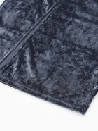 Платье миди женское бархатное MINAKU, размер 48, серо-голубое - фото 60869333