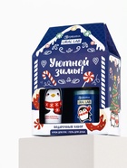 Новогодний подарочный набор косметики «Уютной зимы», гель для душа 110 мл и крем для рук 30 мл, URAL LAB - фото 118994816