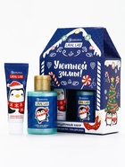 Новогодний подарочный набор косметики «Уютной зимы», гель для душа 110 мл и крем для рук 30 мл, URAL LAB - фото 118994808