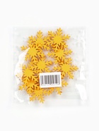 Снежинка "Золото" 3 × 3 см (набор 10 шт) - фото 809287050