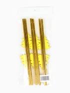 Трубочки для коктейля «Золотые елочки», набор 6 шт. 10943654