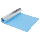 УЦЕНКА Коврик туристический maclay, с фольгой, 180×60×0.6 см, голубой - Фото 5