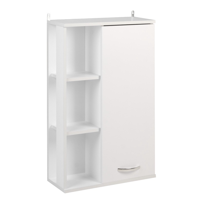 УЦЕНКА Шкаф навесной для ванной комнаты «Амур», с открытыми полками 50×20×70 см - Фото 1