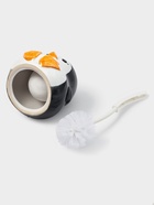 Ёршик для унитаза с подставкой «Пингвин», фарфор - фото 59412421 Ёршик для унитаза с подставкой «Пингвин», фарфор - фото 59412421