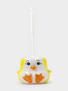 Ёршик для унитаза с подставкой «Цыплёнок», фарфор - Фото 2