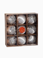 Набор новогодних шаров «Оллин», d=8 см, 9 шт., нежность, пластик, серебро - фото 59412454 Набор новогодних шаров «Оллин», d=8 см, 9 шт., нежность, пластик, серебро - фото 59412454