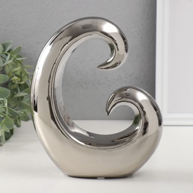 {{photo.Alt || photo.Description || 'УЦЕНКА Сувенир керамика «Абстракция. Амулет» серебро 17×5.5×19 см'}}