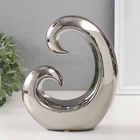 УЦЕНКА Сувенир керамика «Абстракция. Амулет» серебро 17×5.5×19 см 10947503