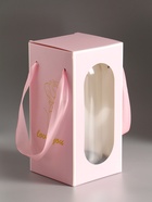 УЦЕНКА Купол-клош на подставке пластик 9.5×9.5×19 см - Фото 3