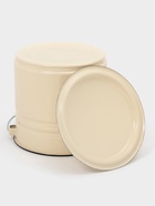 Ведро эмалированное, 12 л, с крышкой и ручкой, цвет слоновой кости 10940066