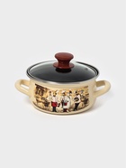 Кастрюля эмалированная «Сомелье», 1.5 л, d=18.2 см, с крышкой, цвет слоновой кости - Фото 3