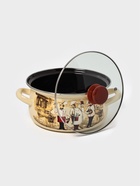 Кастрюля эмалированная «Сомелье», 3 л, d=23.1 см, с крышкой, цвет слоновой кости - Фото 4