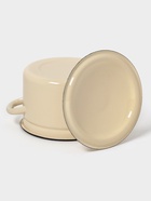 Кастрюля эмалированная, 3 л, d=19 см, с крышкой, цилиндрическая, цвет слоновой кости - Фото 3