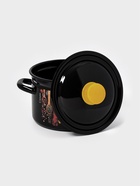 Кастрюля эмалированная «Карри», 3 л, d=19.2 см, цилиндрическая, чёрная - Фото 2