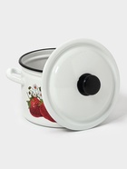 Кастрюля эмалированная, 4 л, d=21.3 см, с крышкой, белая - Фото 4