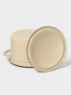 Кастрюля эмалированная, 4 л, d=21.3 см, с крышкой, цилиндрическая, цвет слоновой кости - Фото 5