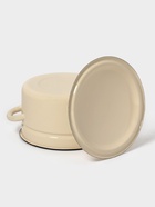 Кастрюля эмалированная, 5 л, d=23.5 см, с крышкой, цилиндрическая, цвет слоновой кости - Фото 3