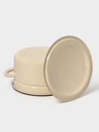 Кастрюля эмалированная, 5 л, d=23.5 см, с крышкой, цилиндрическая, цвет слоновой кости - Фото 5