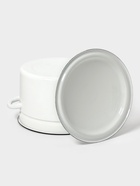 Кастрюля эмалированная, 8 л, d=26.4 см, с крышкой, цилиндрическая, без декора, белая - Фото 5