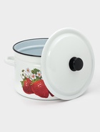 Кастрюля эмалированная, 8 л, d=26.5 см, с крышкой, цилиндрическая, белая - Фото 4