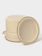 Кастрюля эмалированная, 10 л, d=26.5 см, с крышкой, цилиндрическая, цвет слоновой кости - Фото 5