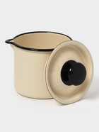 Кружка эмалированная, 1 л, с крышкой и носиком, без декора, слоновая, кости - фото 58060758 Кружка эмалированная, 1 л, с крышкой и носиком, без декора, слоновая, кости - фото 58060758