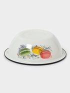 Миска эмалированная «Цветное печенье», 800 мл, белая - Фото 5