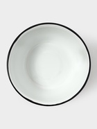 Миска эмалированная «Цветное печенье», 2 л, белая - Фото 2