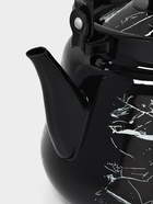 Чайник эмалированный «Чёрный мрамор», 3.5 л, металлическая ручка - фото 809265234 Чайник эмалированный «Чёрный мрамор», 3.5 л, металлическая ручка - фото 809265234