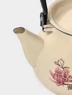 Чайник эмалированный «Магнолия», 3 л, металлическая ручка, слоновой кости - Фото 8