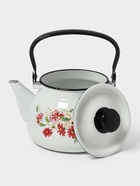 Чайник эмалированный «Астры», 3 л, металлическая ручка, белый - фото 809265247 Чайник эмалированный «Астры», 3 л, металлическая ручка, белый - фото 809265247