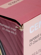 УЦЕНКА Утюг Centek CT-2346, 3200 Вт, керамика, 380 мл, капля-стоп, пар. удар, черно-золотистый 94239 - Фото 15