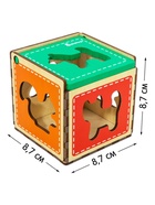 Сортер «Куб. Животные», основа, 5 фигур 10947456